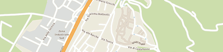 Mappa della impresa rapporti oliviero a DERUTA