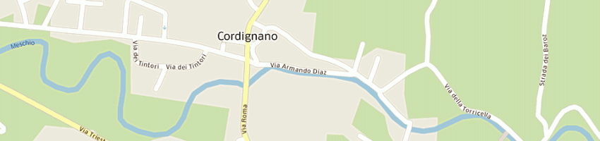 Mappa della impresa pin flavio a CORDIGNANO