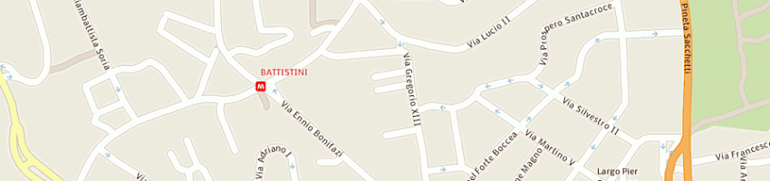 Mappa della impresa becchi snc di gesualdi roberto a ROMA