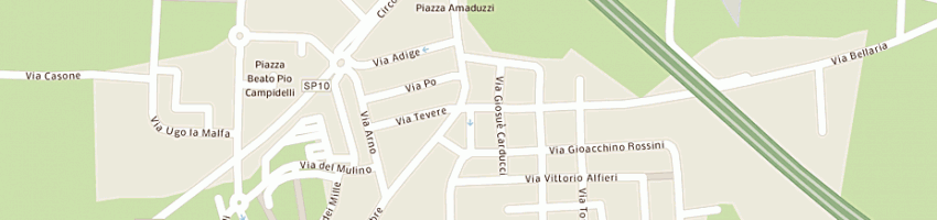 Mappa della impresa scuola materna statale usignolo a SAN MAURO PASCOLI