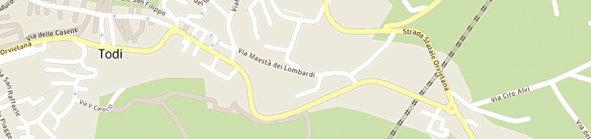 Mappa della impresa pizzichini carlo a TODI
