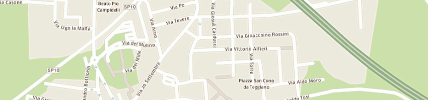 Mappa della impresa porta aperta piccola cooperativa sociale a responsabilita' limitata a SAN MAURO PASCOLI