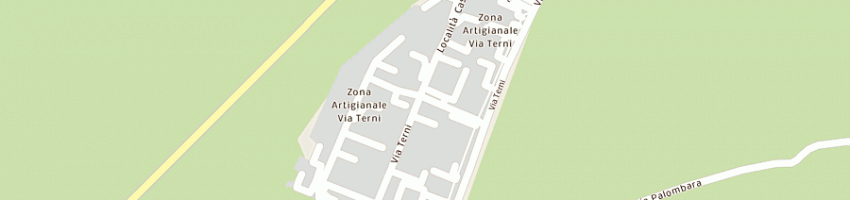 Mappa della impresa brocchi gomme sas di brocchi salvatore e c a CIVITA CASTELLANA