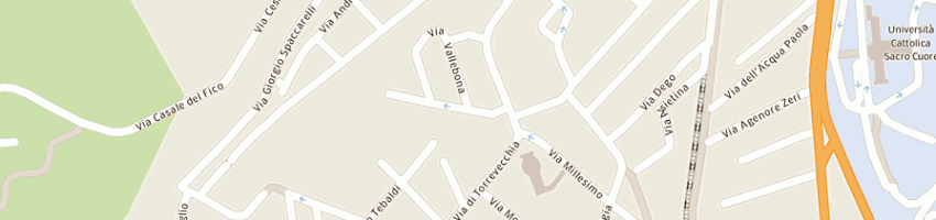 Mappa della impresa cts multiservice srl a ROMA