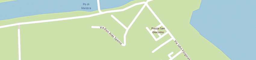 Mappa della impresa di maistra snc di bergantin sandra e c a PORTO TOLLE