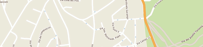 Mappa della impresa lunadei srl a ROMA