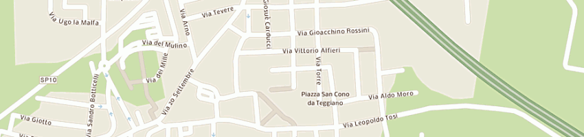 Mappa della impresa tranceria gobbi di gobbi federicozammarchi zanzani e c snc a SAN MAURO PASCOLI