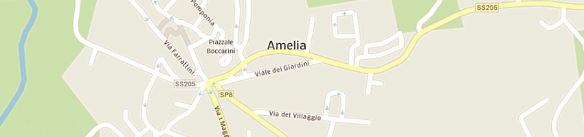 Mappa della impresa testarella daniela a AMELIA