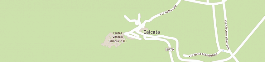 Mappa della impresa i tre monti di zamattio e e giovannetti g (snc) a CALCATA