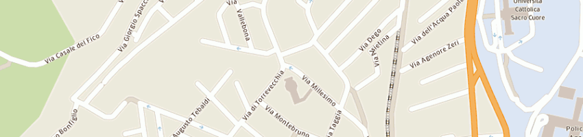Mappa della impresa teletop a ROMA