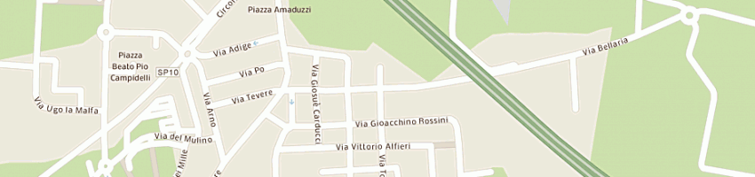 Mappa della impresa gualtieri autoveicoli srl a CESENA