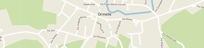 Mappa della impresa zanusso andrea a ORMELLE