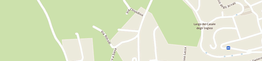 Mappa della impresa bisirri cristiana a ROMA