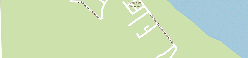 Mappa della impresa de grandi luigino a PORTO TOLLE