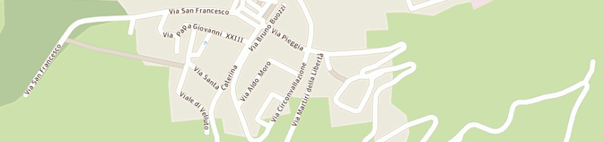 Mappa della impresa bar greco a APECCHIO