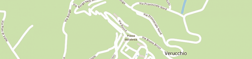 Mappa della impresa ristorante la rocca a VERUCCHIO