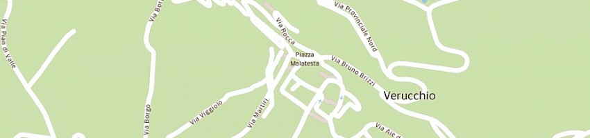 Mappa della impresa panificio dolci claudio a VERUCCHIO