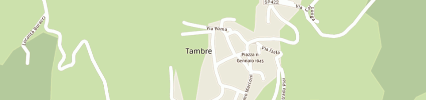 Mappa della impresa veronese milo a TAMBRE
