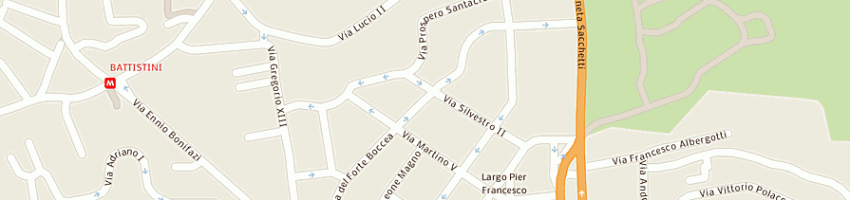 Mappa della impresa videodelta di cosenza fabio a ROMA