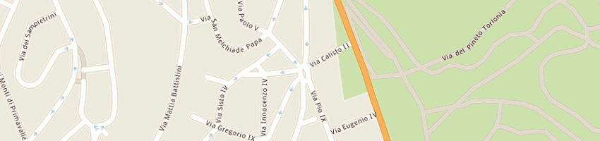 Mappa della impresa montali cristina a ROMA