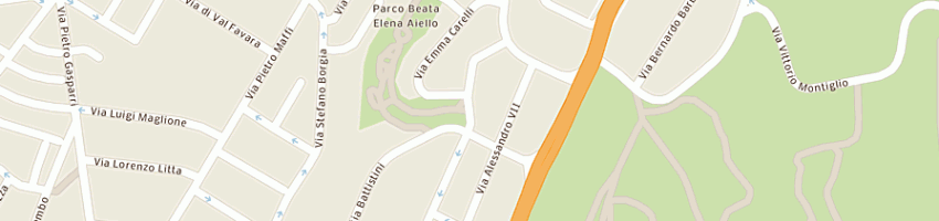 Mappa della impresa impresa costruzioni lamaro (spa) a ROMA