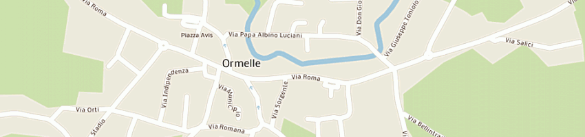 Mappa della impresa bianchin srl a ORMELLE