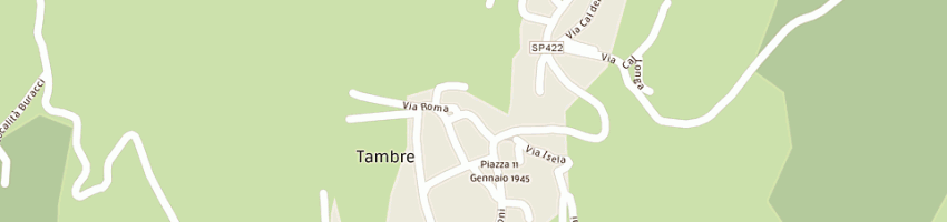 Mappa della impresa corpo nazionale soccorso alpino-2 delegazione a TAMBRE