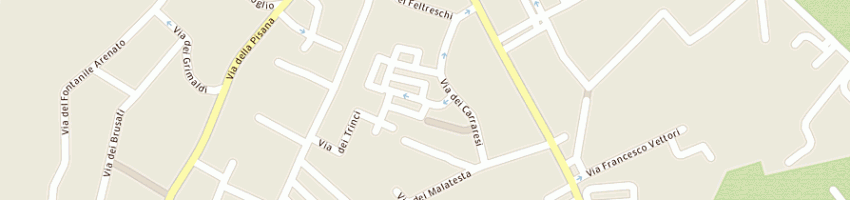 Mappa della impresa la cartaria srl a ROMA