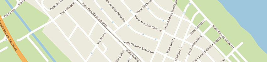 Mappa della impresa aldo's srl a CESENATICO