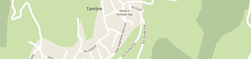 Mappa della impresa bar la stua a TAMBRE