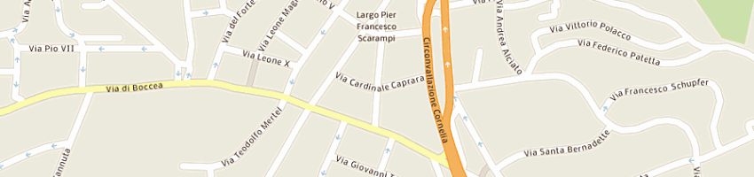 Mappa della impresa pinto giuseppe a ROMA