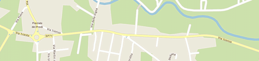 Mappa della impresa meneghetti luigi a CORDIGNANO