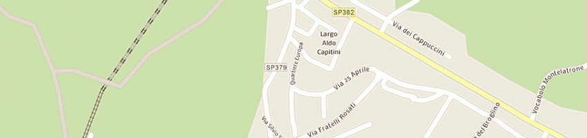 Mappa della impresa gm studio snc di pacelli r e mariani s a TODI