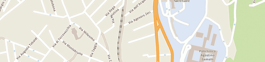 Mappa della impresa medical line service societa' cooperativa arl a ROMA