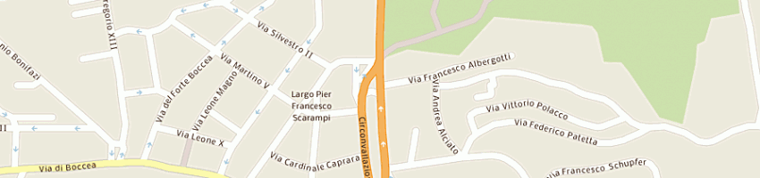 Mappa della impresa bernabei il i ottico del corso srl a ROMA
