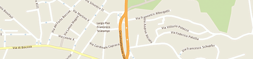 Mappa della impresa bean snc di mole' rita e c a ROMA