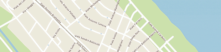 Mappa della impresa hotel tilly a CESENATICO