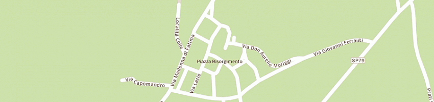 Mappa della impresa comune a CALCATA