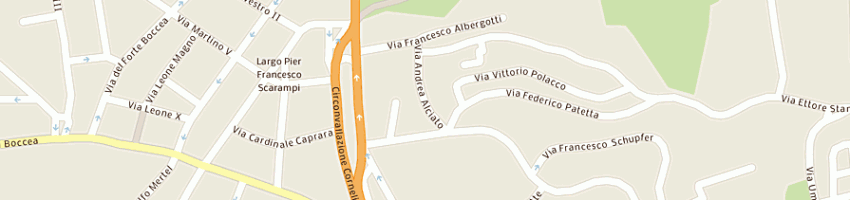 Mappa della impresa associazione professionale maggi jmenez a ROMA