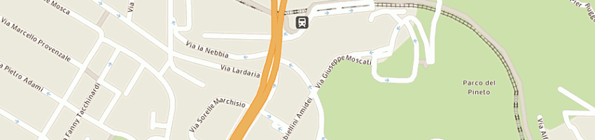 Mappa della impresa socedifici panoramici srl a ROMA