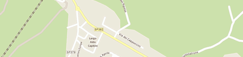 Mappa della impresa fabrizi orfeo e marino a TODI