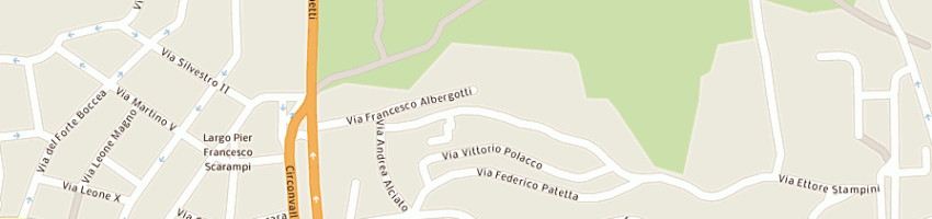 Mappa della impresa pizzoli costruzioni spa a ROMA