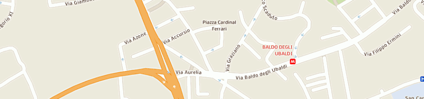 Mappa della impresa pianeta immagine snc di luciano ronconi e c a ROMA