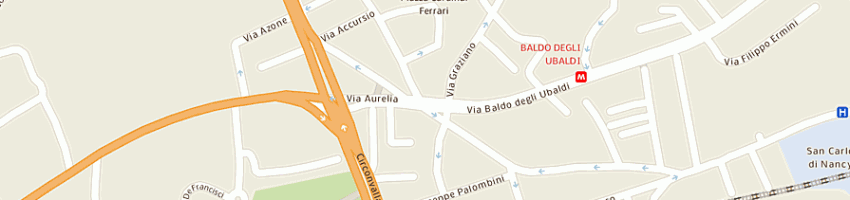 Mappa della impresa chigi arredamenti - srl a ROMA