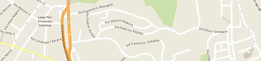 Mappa della impresa ferretti quinto e figli snc di ferretti enzo e gin a ROMA