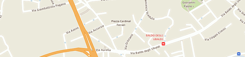 Mappa della impresa parsi daniela a ROMA
