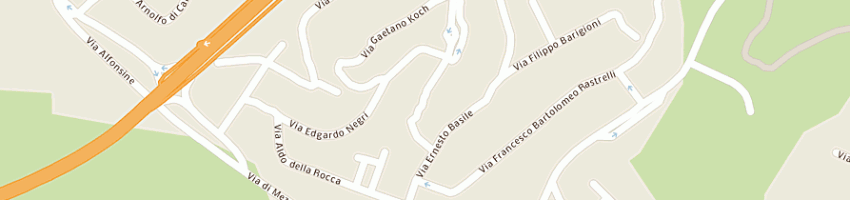 Mappa della impresa milana adriano a ROMA