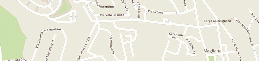 Mappa della impresa corim srl a ROMA