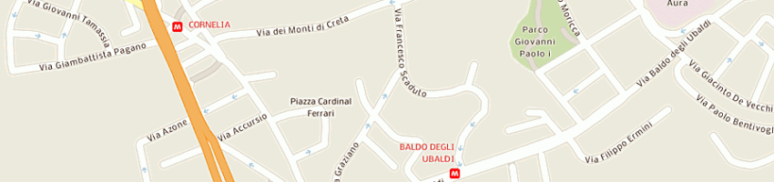 Mappa della impresa saulli roberto a ROMA