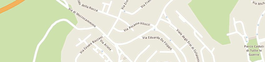 Mappa della impresa farmacia villaggio azzurro a ROMA